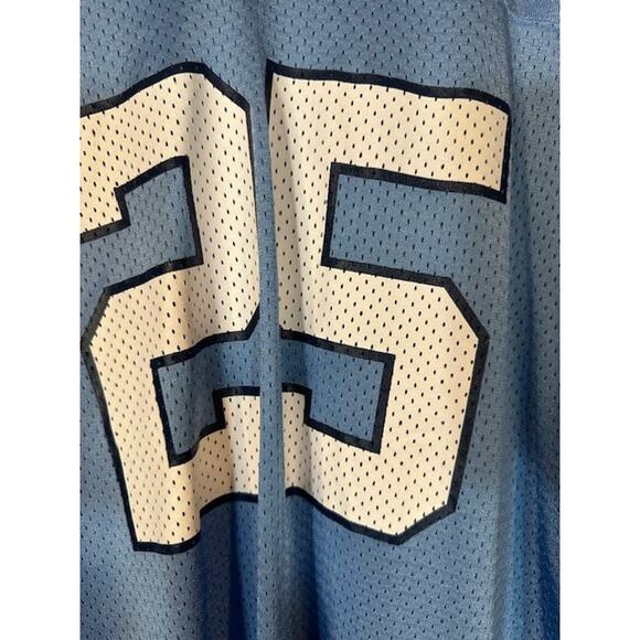 Nike Baby Blue North Carolina #25 Tar Heels Short Sleeve Jersey Men Sz XL - Picture 5 of 9